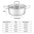 thumbnail image 4 of Stay Cool Handle Stainless Steel Pot Set, Non Stick Cookware For Electric Gas Glass Ceramic Hobs, Energy Efficient, Heat Resistant Handles, Compatible With Most Stovetops, 10 Pcs, 4 of 5