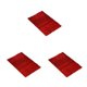 thumbnail image 4 of Injueey Alfombrilla de baño absorbente de poliéster, textura , lavable a máquina, sin hilo suelto, de secado rápido, rojo oscuro, 40 cm x Type1 NO1, 4 of 6