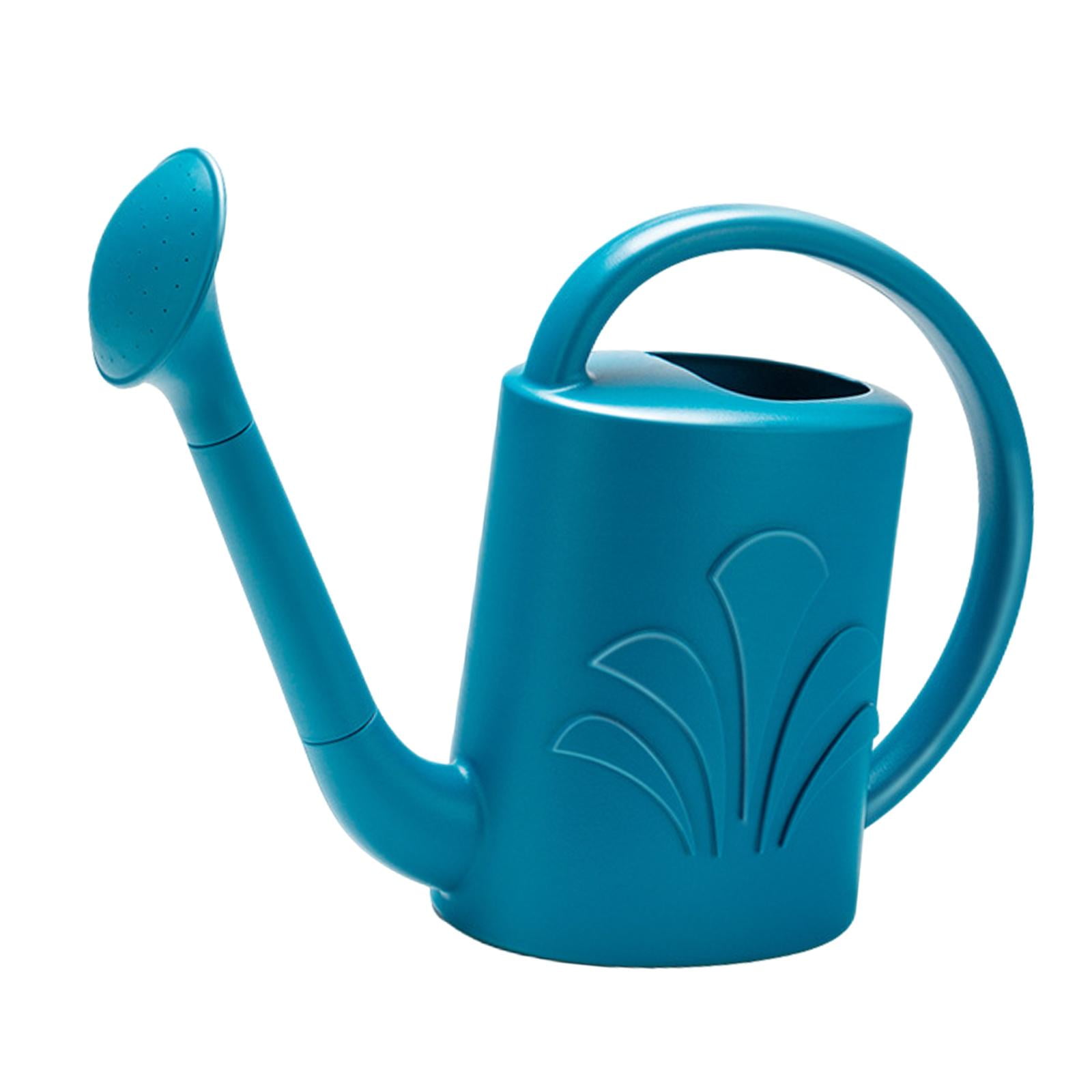 SunniMix 4L Garden Watering Can Backyard with Sprinkler Head Watering Pot Blue