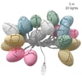 thumbnail image 1 of Cateissary Decoración de fiesta de lámpara de huevo agrietado de hadas de huevo de Pascua para el árbol del jardín del hogar Iluminación navideña, 1 of 6