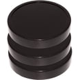 thumbnail image 1 of Black Jar Lid with intergrated gasket, Compatible with Original Magic Bullet Blender Juicer 250W MB-1001, MB-1001B, MBR-1101, MBR-1701, MBR-1702, MBR-0301 (3 Pack), 1 of 5