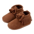 thumbnail image 3 of Ierhent Walking Shoes for Babies Toddler Mesh Jogger Sneakers(Brown,12), 3 of 7