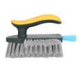 thumbnail image 4 of 3 Sided Scrub Brush for Tile Grout V Shaped Multifunctional Ergonomic Handle Tile Joints Scrubber Brush for Household Use, 4 of 5
