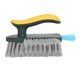 thumbnail image 4 of 3 Sided Scrub Brush for Tile Grout V Shaped Multifunctional Ergonomic Handle Tile Joints Scrubber Brush for Household Use, 4 of 5