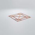 thumbnail image 3 of Ekena Millwork 23 3/8"W x 23 3/8"H x 1/4"T Large Buxton Decorative Fretwork Wood Wall Panels, Cherry, 3 of 15