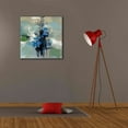 thumbnail image 6 of Epic Graffiti 'Vista Point II' by Silvia Vassileva, Canvas Wall Art, 26"x26", 6 of 8