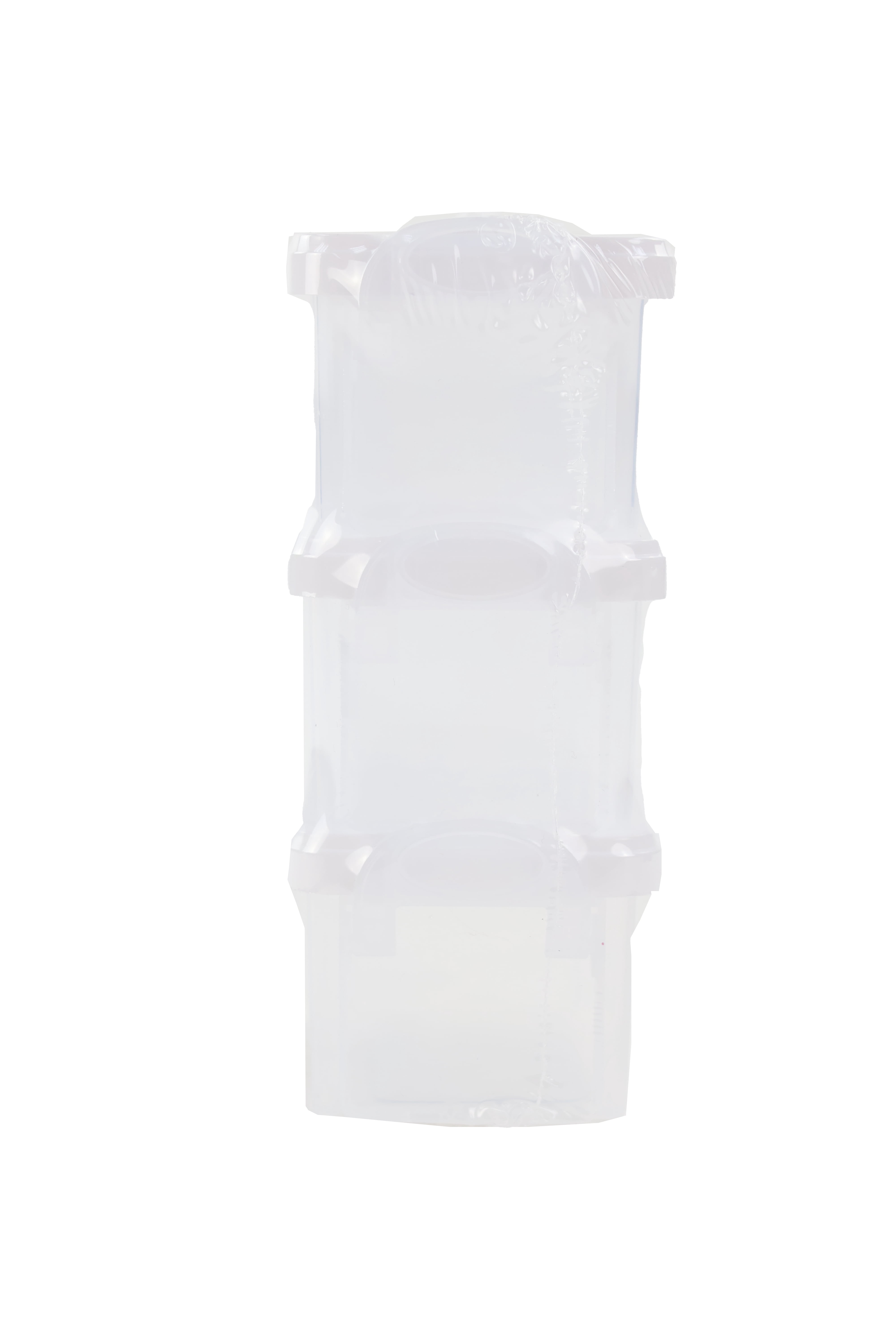 (4 pack) Everything Mary 3-Tier Stackable Craft Storage Bag - Craft and Hobby Storage Containers