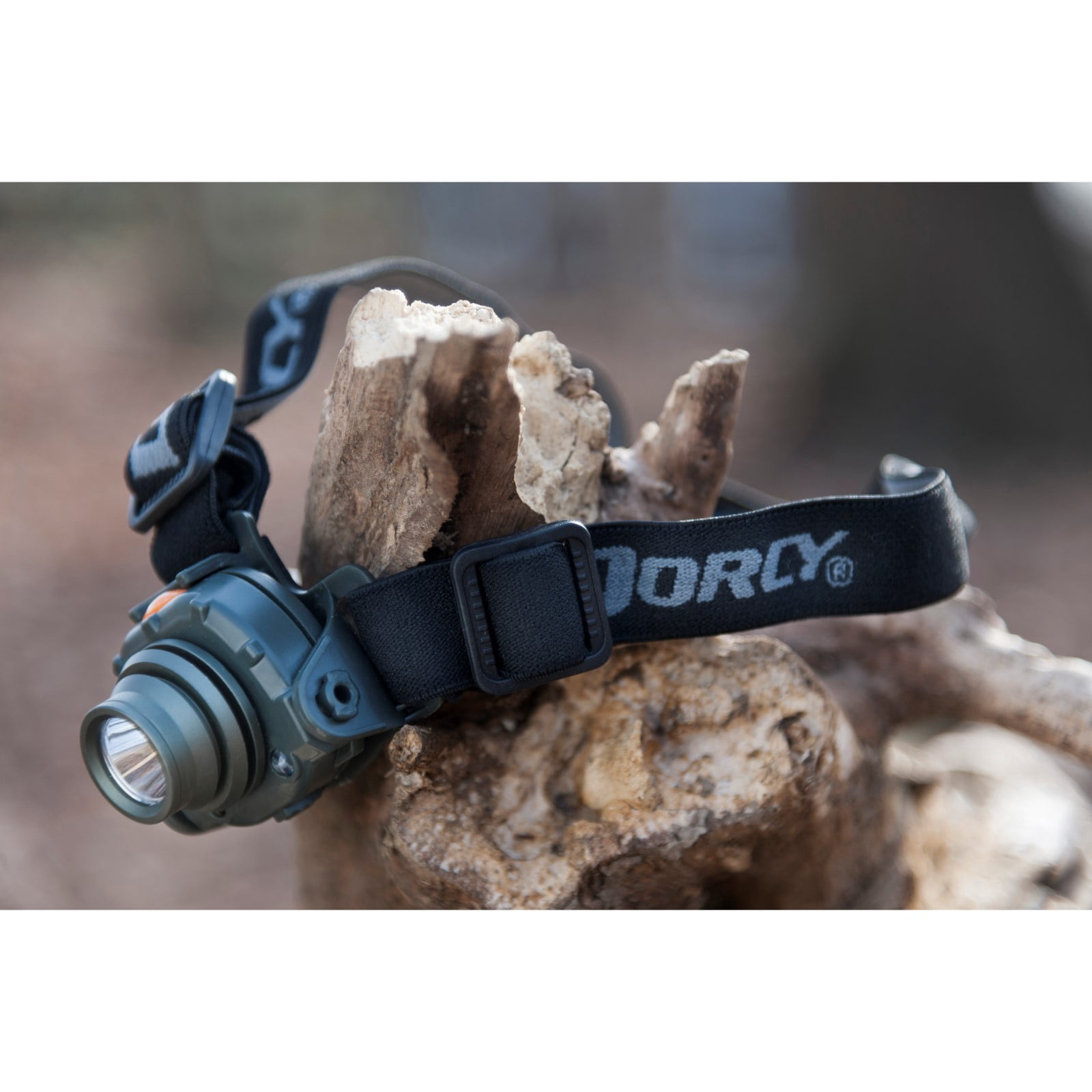 Dorcy 200 Lumen Lightweight Motion Sensor LED Headlight with Motion Sensor Mode and Pivoting Head (41-2104)
