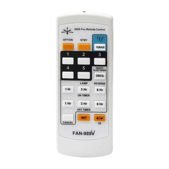 Upgrade Universal Fan Remote Control FAN-989V Wireless Fan Speed Controller