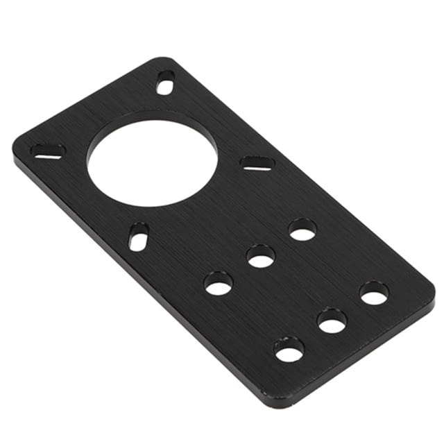 Placa de montaje de impresora, NEMA 17 Aluminio anodizado D Placa de montaje de impresora Tecnología innovadora de montaje del motor de impresora