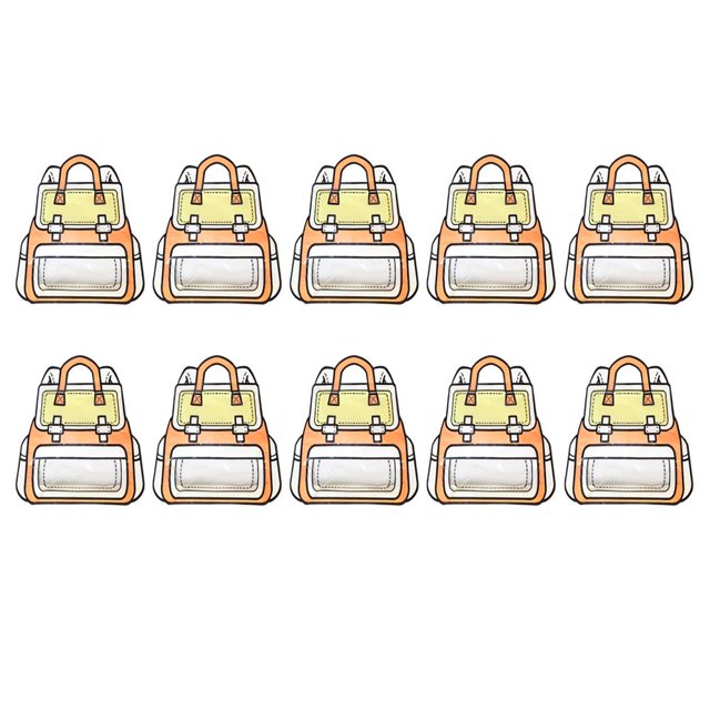 Creative Gifts Packaging Bags School Bag Shape Candy Snack Self-lock Bags