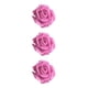 thumbnail image 3 of Paquete de 50 flores biónicas artificiales Inteprter espuma Rosa flor falsa decoraciones boda fiesta roja, 3 of 6