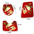 thumbnail image 7 of Stijggn 3pcs Christmas Doormat Indoor Entrance Christmas Decorations Merry Chirstmas Doormat Outdoor for Indoor Outdoor Holiday Decorations Kitchen Laundry, 7 of 7