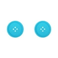thumbnail image 4 of QualitChoice Coussinets d'Isolation Ronds en Silicone Multicolores Durables Flexibles Bleu 2Set, 4 of 6