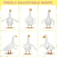 thumbnail image 4 of Poseable White Goose Wings Accessory Perfect for Outdoor Patio Yard Art Decoration, 4 of 7