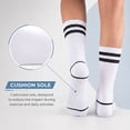 thumbnail image 6 of ARWSER Men's Crew Socks 10 Pairs Soft Comfortable Breathable Terry Cushioned Socks Casual Multi-Purpose Daily Outdoor Socks for Men, 6 of 6