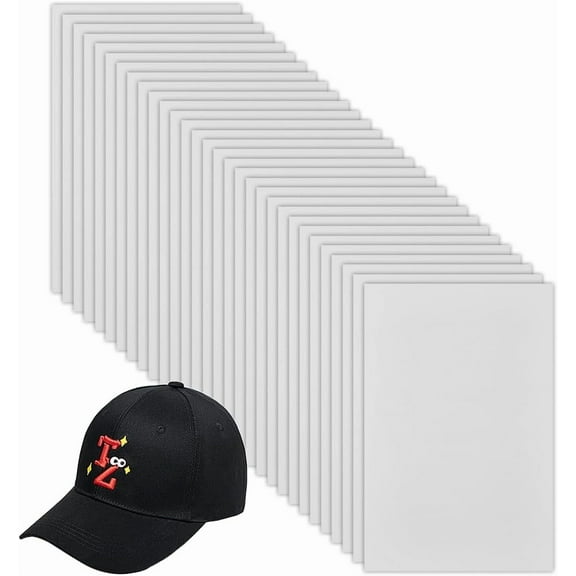 30pcs EVA Foam Sheets Rectangle White 228x151x3mm