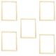 thumbnail image 1 of 5 Piezas de Madera de 40X30cm Marcos de Fotos DIY Arte Adecuado para Pintura de Decoración del Hogar Pinturas de Dibujo de Diamantes Digitales, 1 of 5