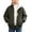 #A02-Dark Green, variant on Abcomgle Boys Fleece Jacket Size 10-12 Full Zip Fleece Lined Coat for Boys Winter Stand-Collar Quilted Warm Boys Outerwear Jackets Plush Lightweight Kids 2026 Jacket Boys with Pockets