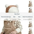 thumbnail image 3 of HAiming Kids Winter Trapper Hat with Ear Flaps Winter Trooper Cap Fleece Lined Windproof Cap with Cute Pompom, 3 of 6
