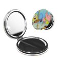 thumbnail image 1 of Pofeuu SpongeBob SquarePants pour Miroir de Maquillage Portable de Poche Couverture en PU Miroir de Voyage Compact avec Verre Double Face Normal et Grossissant Forme Ronde, 1 of 9