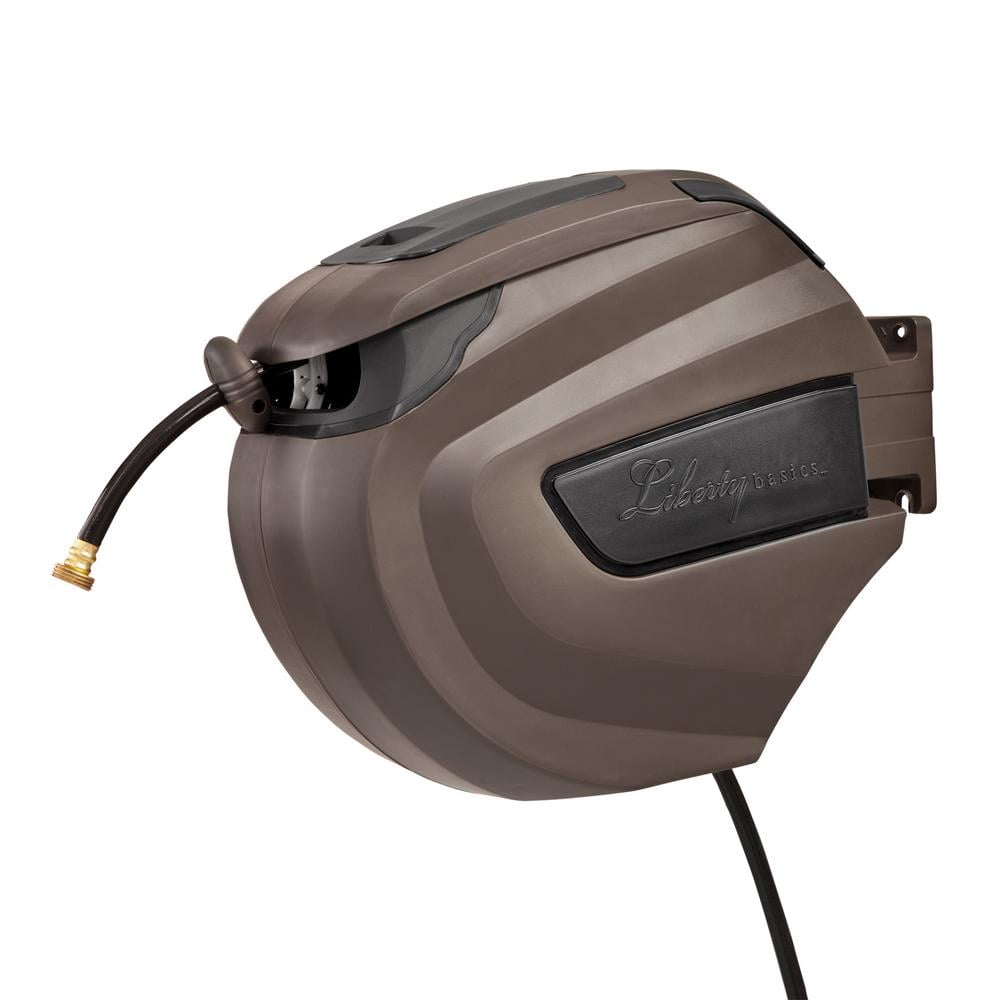 Liberty Garden 100 Ft HeavyDuty Durable Mountable Retractable Garden