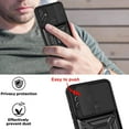 thumbnail image 3 of Case for Motorola Moto G Stylus 5G (Not 4G) with Slide Camera Cover,Military Grade Heavy Duty Protection Phone Case Cover with Magnetic Ring Kickstand for Motorola Moto G Stylus 5G SJ Red, 3 of 8