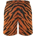 thumbnail image 5 of Men's Swim Trunks Bathing Suits Funny Tiger Print Quick Dry Board Shorts, 5 of 6
