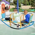 thumbnail image 4 of Gymax Kids Teeter Totter Outdoor Teeter Totter Gift for Children Boys Girl, 4 of 10