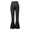 thumbnail image 7 of Sngxgn Women's Wide Leg Pant Comfy Loose Sweatpants High Waist Lounge Casual Pant Workout Joggers Pant(Black,XXXL), 7 of 7