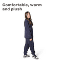 thumbnail image 7 of EVERYDAY KIDS Girls Navy Blue Cotton Fleece Sweatpants, 7 of 7