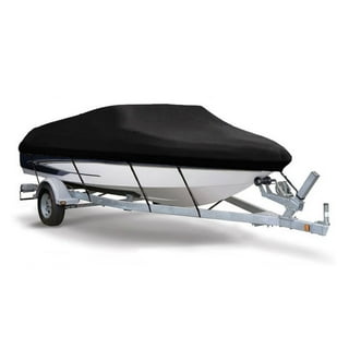 Classic Accessories StormPro Heavy-Duty Tri-Hull Outboard Boat Cover, Fits Boats 17 ft 6 in - 18 ft 6 in Long x 92 in Wide