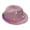 Pink, variant on Bucket Hats for Men One Size Pink Led Sequin Glow Jazz Hat Performance Props Flash Cowboy Hat