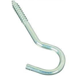 

10PC National Hardware National Hardware N220-863 Screw Hook 1/4 By 4-1/4 Inch Zinc Plated Steel Bulk (Case of 10)