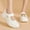 White, variant on Womens Mary Jane Slip On Lightweight Sneakers Shoes with Memory Foam Insole Non Slip Flats Footwear 2026 Fashion Ballet Shoes White 7 Wide