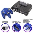 thumbnail image 6 of Luxmo N64 Controller, Classic Retro Wired Controllers Gamepad Controller Joystick for N64 Console Video Games System（Blue）, 6 of 8