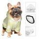 thumbnail image 3 of Balery Lemon Yellow Checkboard Sudadera con Capucha para Perros Pequeños – Ropa para Mascotas, Disfraz para Perros y Gatos, Ideal para Fiestas y Cosplay-X-Large, 3 of 7