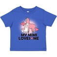 thumbnail image 3 of Inktastic My Mimi Loves Me Llama Girls Toddler T-Shirt, 3 of 5