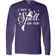 thumbnail image 3 of Inktastic I Put a Spell on You- Halloween Magic Long Sleeve T-Shirt, 3 of 5