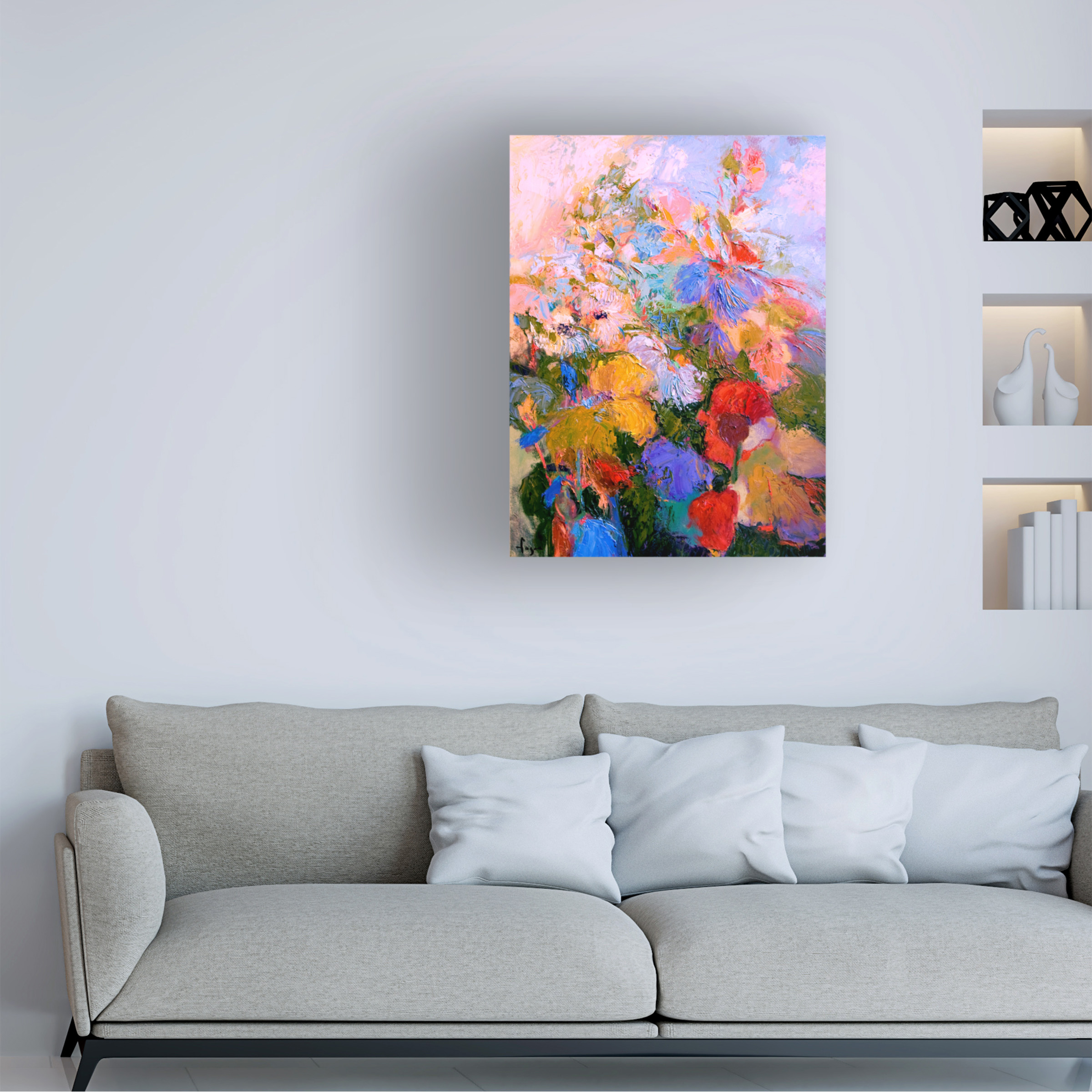 Dorothy Fagan 'Allherglory' Canvas Art