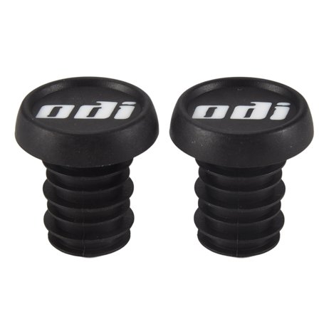 ODI 2Pcs Bicycle Handle Bar End Plugs Handlebar Caps Fit BMX FR Balance Bike Accessories Black