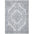 thumbnail image 2 of SAFAVIEH Journey Frederick Floral Bordered Area Rug, Light Grey/Dark Grey, 8'9" x 12', 2 of 13