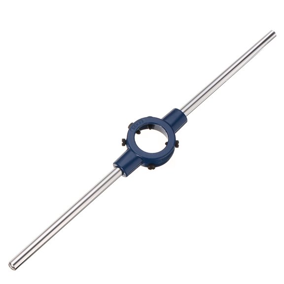 Uxcell 55mm(2.17") Round Die Stock Handle Wrench Adjustable Threading Die Wrench Handle Holder (M22-M24 Metric Dies)