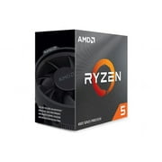 AMD Ryzen 5 4500 3.6Ghz 6-Core AM4 Processor with Wraith Stealth Cooler - 100-100000644BOX