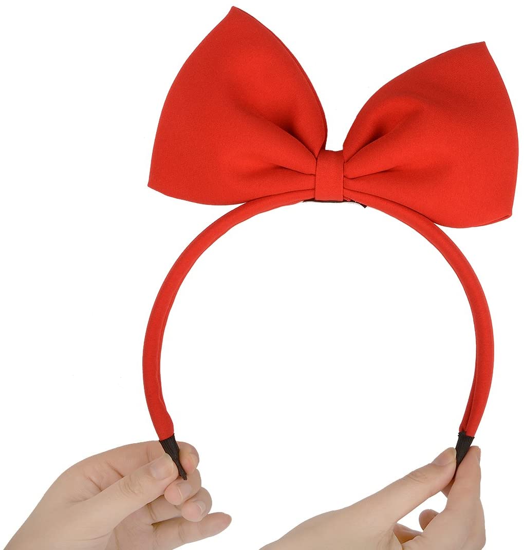 red bow headband snow white