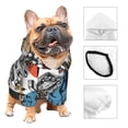 thumbnail image 3 of Balery French Food Sudadera con Capucha para Perros Pequeños – Ropa para Mascotas, Disfraz para Perros y Gatos, Ideal para Fiestas y Cosplay-X-Small, 3 of 7