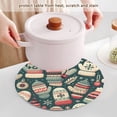thumbnail image 5 of Gloves Leaves Trivet Mats Woven Pot Holders 3Pcs Non-Slip Heat Resistant for Hot Pots Pans Pats, 5 of 6