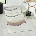 thumbnail image 4 of Luxe Weavers Marble Waved Multi 2x7 Area Rug, Indoor Carpet, 4 of 8
