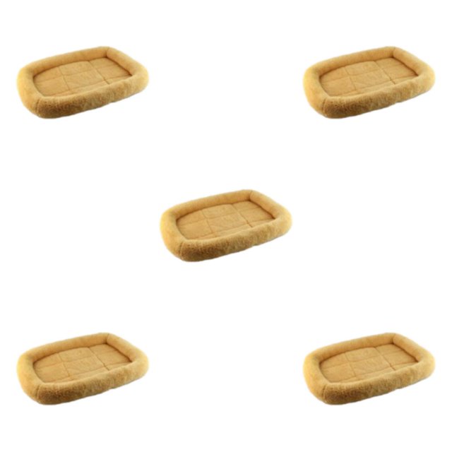 Justharion Comfortable And Soft Pet Bed In Variety Of Colors For Relaxation Durable tan S,38*28cm 5Set