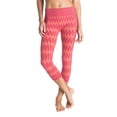 thumbnail image 2 of ROXY Legging CAPRI ZigZag Sans Coutures Stunner YOGA Fandango Rose ( L ), 2 of 2